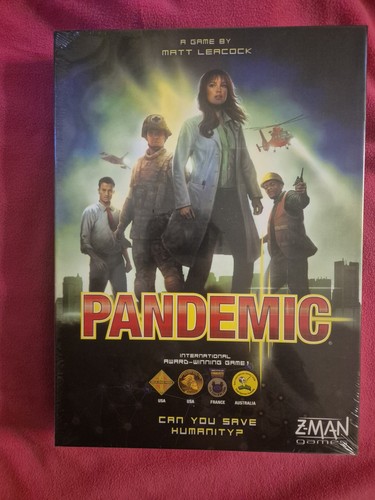 Pandemic board game - board,