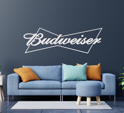 Budweiser inspsired sticker - budweiser,