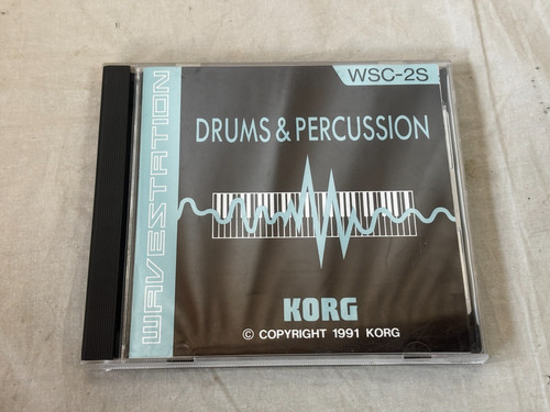 Korg wsc wavestation - wavestation, drums