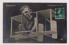 Aviator W. Wright Caricature -
