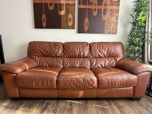 Dalmore leather sofa - sofa, set