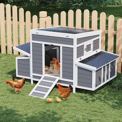 Wooden chicken coop large - wooden,