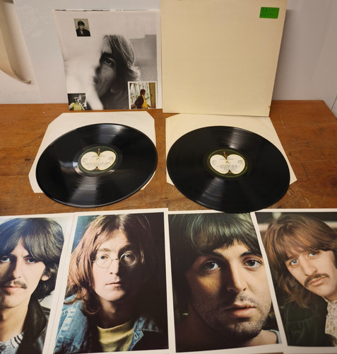 2lp vinyl the beatles white - 2lp,