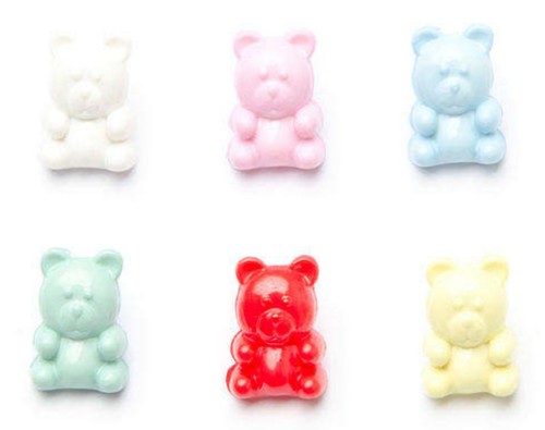 Novelty buttons gummy bear - novelty,