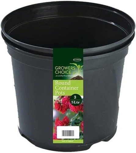 Litre round container pot - litre,