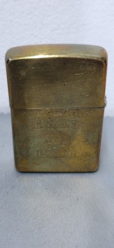 Genuine zippo lighter solid - -,