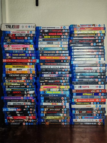 100 blu ray movie collection - 100+,