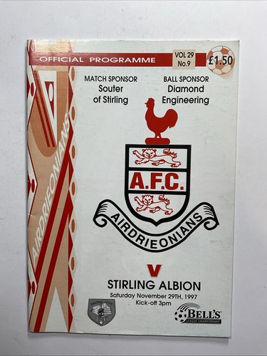Airdrieonians stirling - airdrieonians,