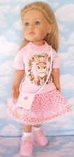 A 4 PIECE  PINK BUNNY &