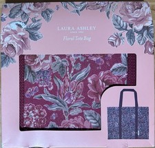 Laura Ashley Floral Tote Bag