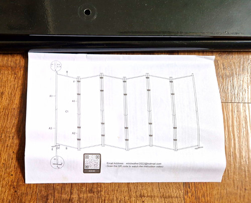 Panel folding portable room - 4,