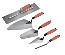 Rolson  Plastering Brick Jointing Gauging Hand Trowel Tradesman Tool Set 5 pcs