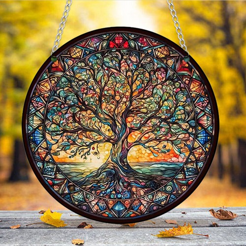 Colourful tree life hanging - tree, of