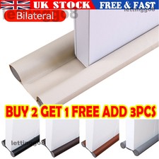 UK Under Door Foam Double Side Draught Excluder Insulation Cold Seal Air Stopper