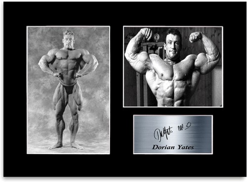 Dorian yates signed photo - signed,