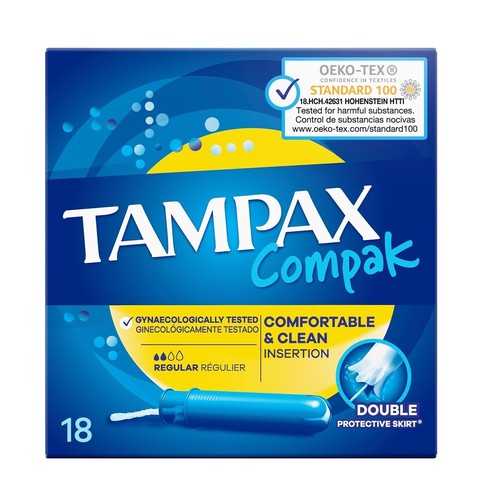 Tampax compax tampons plastic - tampax,