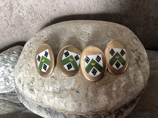 Vintage Enamel SHAW Family