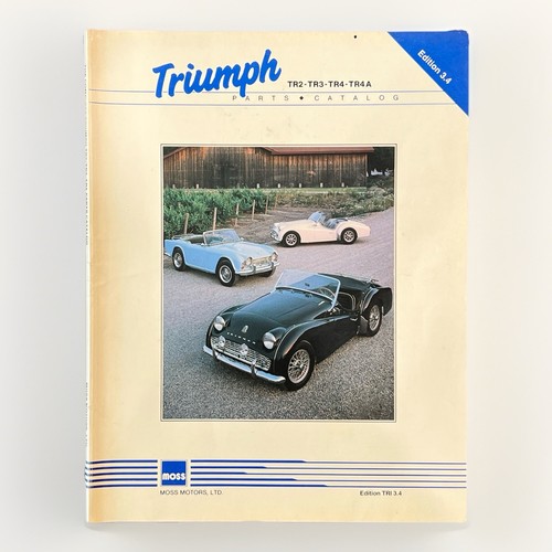 1993 moss motors triumph tr2 - motors,