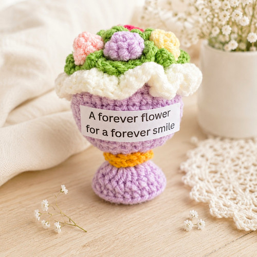 Crochet artificial flower - artificial,