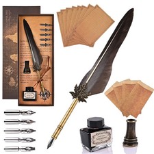 Goldge quill feather count - quill, 1