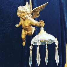 Cherub Gilt Antiqe Pendant