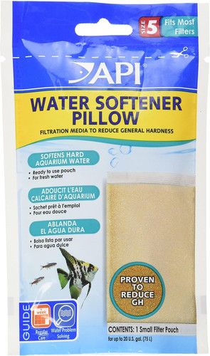 Water softener pillow - water,