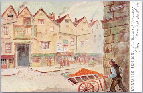 Bermondsey vintage postcard - bermondsey,