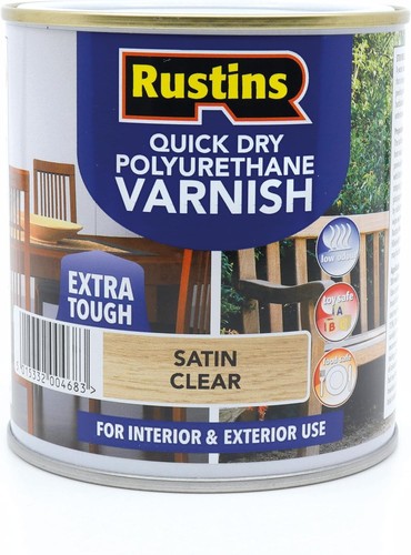Rustins poly varnish satin - rustins,