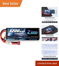 Lightweight 7.4V 5200mAh Lipo