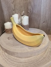 Fruit Bowl Snack Container Banana-shaped  Salad Bowl Serving Tray/ Planter