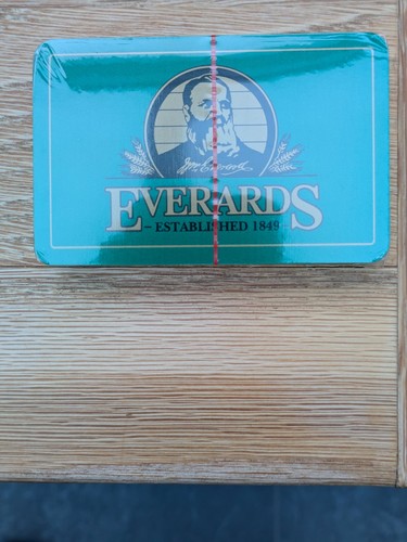 Everards brewery playing - playing, cards