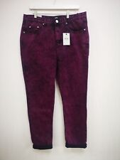 YOURS PLUS PINK ACIDWASH MOM