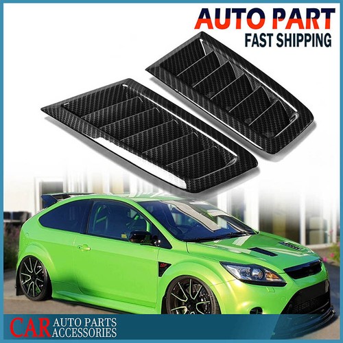 Carbon style bonnet vents - carbon,