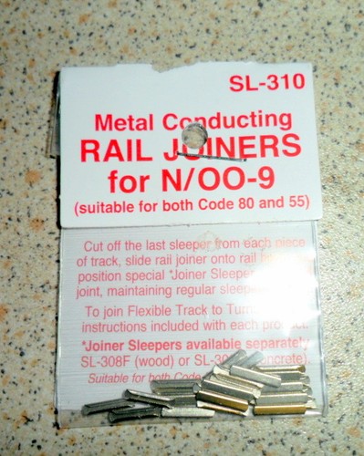 Peco rail joiners 310 - joiners, sl-310