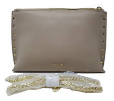 Ted Baker Alexi Stud Detail Clutch Cross Body Shoulder Bag Taupe NEW Tags
