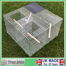 Larsen Trap Humane Cage Trap TrapMan Magpie Trap Twin Catch Large Size UK     