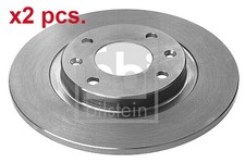 X2 PCS FRONT BRAKE DISC ROTOS