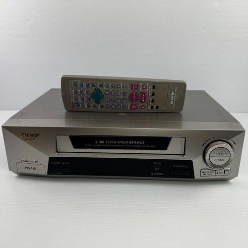 Sharp a230x vhs video - vhs,