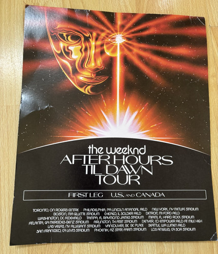 The weeknd poster after - the, hours