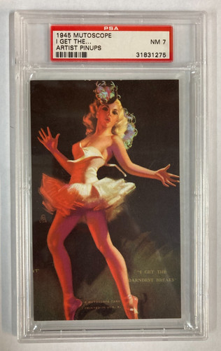 1945 mutoscope artist pin - 1945,