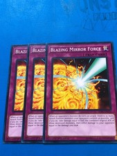 YUGIOH 3x Common Blazing