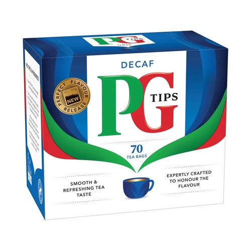 Tips decaf tea bags - pg,