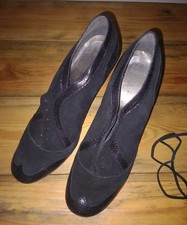 Topshop Womens Leather Brogue