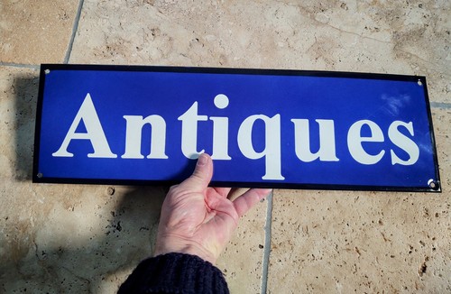 Reproduction enamel metal sign - reproduction,