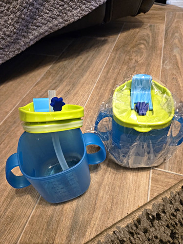 Baby sippy cups 207ml - 2x,