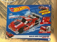 Hot Wheels Build Customise Muscle Race Car / Monster Truck Vehicle Metal Kit 8+