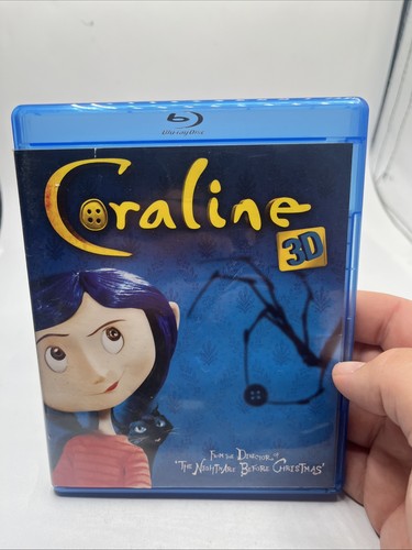 Coraline blu ray - 3d, blu-ray/dvd,