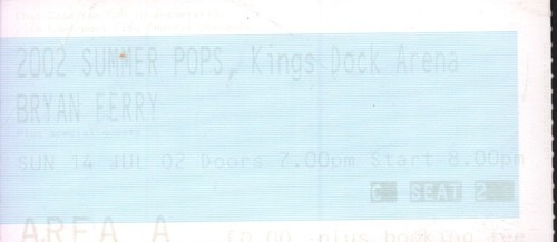 Bryan ferry 2002 summer - summer, pops