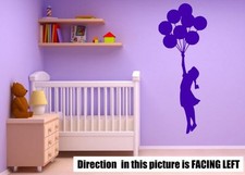 Banksy Balloon Girl Vinyl Sticker Durable Wall Sticker Decal Decor 40cm x 110cm