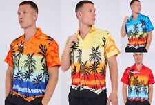 Mens Printed Hawaiian Palm